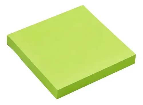 BLOCO ADESIVO TRANSPARENTE 76X101 COLORS